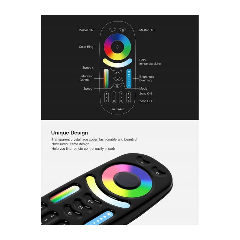 Pilot Milight Fut B Ta M Rgb Rgbw Cct Strefowy