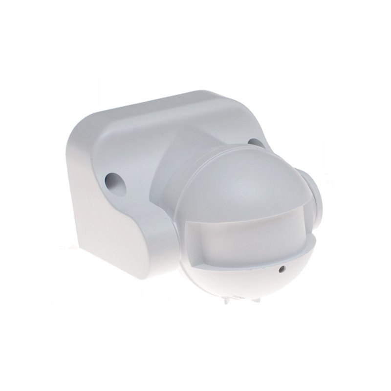 Czujnik sensor ruchu PIR naścienny 180 st czujnik led zmierzchu czas