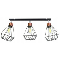 LAMPA plafon SUFITOWA ŻYRANDOL loft BRYLANT DRUT B