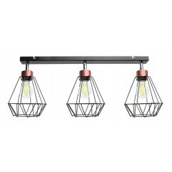 LAMPA plafon SUFITOWA ŻYRANDOL loft BRYLANT DRUT B