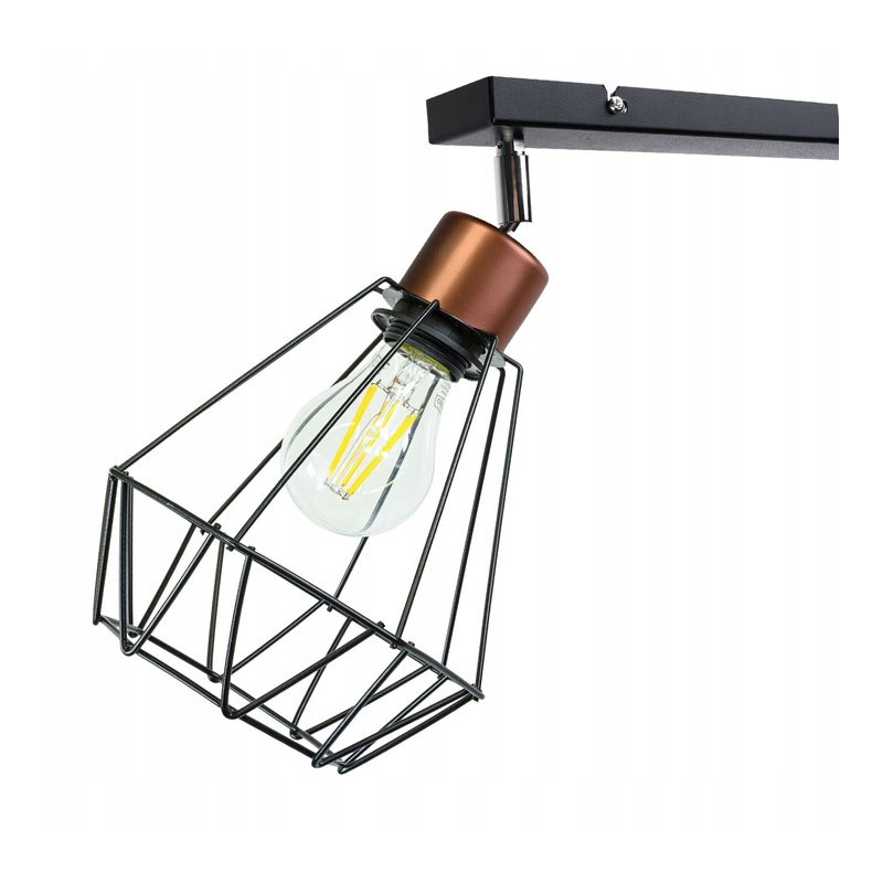 LAMPA plafon SUFITOWA ŻYRANDOL loft BRYLANT DRUT B