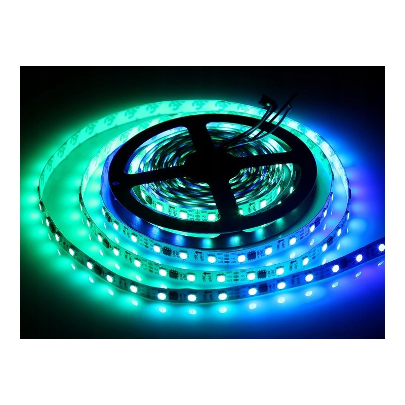Taśma led RGB IP20 smd 300d 12V 70W Magic WS2811 adresowalna cyfrowa 5m