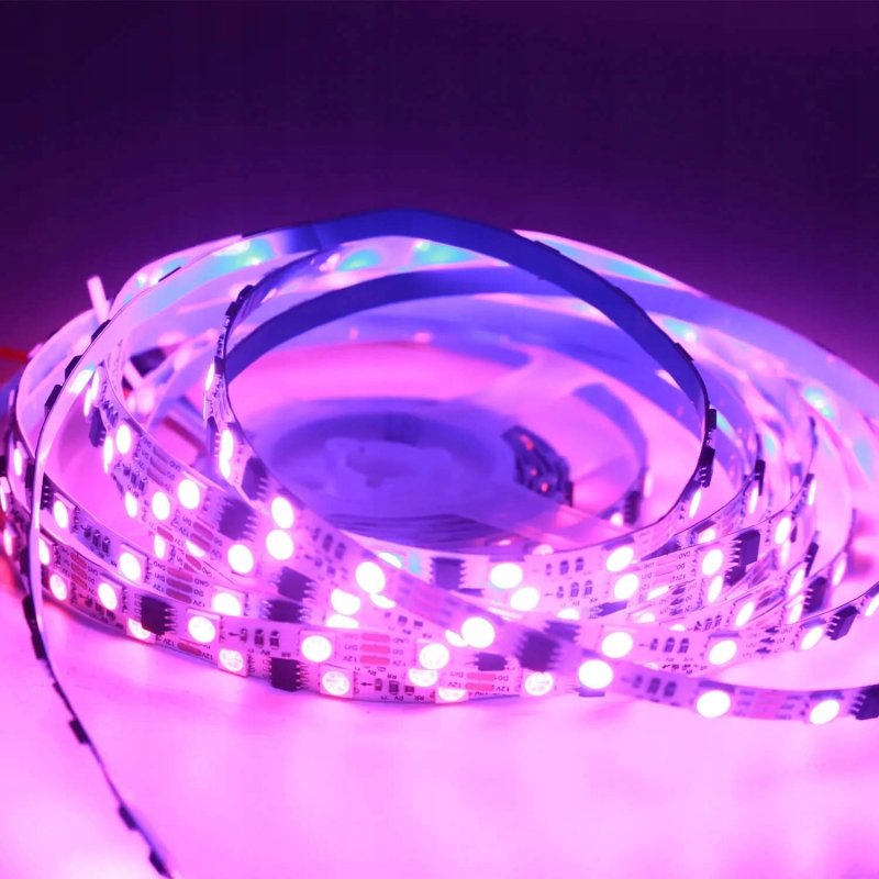 Taśma led RGB IP20 smd 300d 12V 70W Magic WS2811 adresowalna cyfrowa 5m