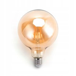 Żarówka E27 LED FILAMENT 6W Vintage G125 bańka dymna ciepła WW