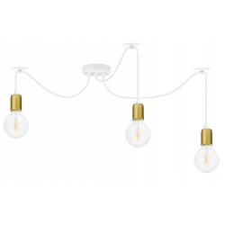 LAMPA sufitowa wisząca ZWIS Edison Loft E27 PAJĄK