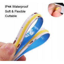 TAŚMA LED COB 12V 480diod/mb PRO 10w/m neon KOLOR RÓŻOWA 1m LINIA