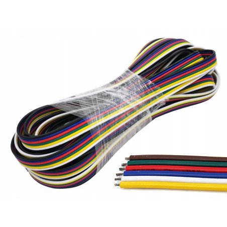 Kabel przewód 6-żyłowy...