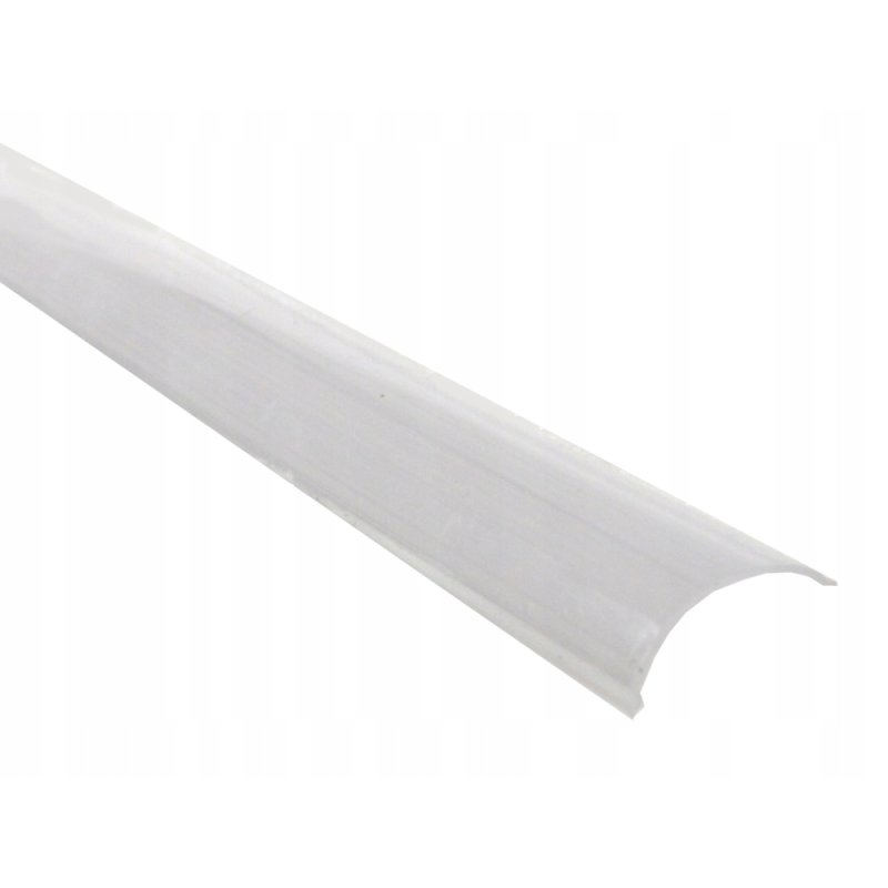 Zestaw 2mb Profil aluminiowy WĄSKI narożny rogowy CZARNY + KLOSZ do led