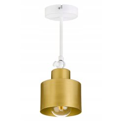 LAMPA KINKIET ścienny regulowany loft metal złoty