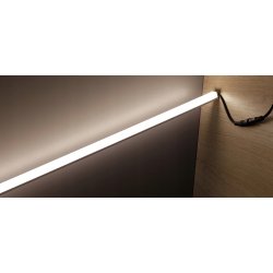 PROFIL ALU PŁASKI do taśm LED + KLOSZ WYSOKI 2mb