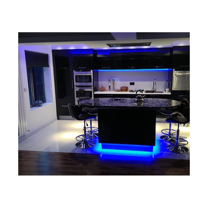 LED RGB 5050 ZESTAW TAŚMA 10m PILOT DOTYKOWY ZASIL