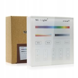 Pilot Panel Milight T4 RGB CCT RGBW 4-strefy 230V