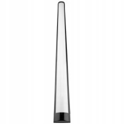 Lampa LED Panel Oprawa Natynkowa long Czarna 120cm 36W 4000K Neutralna