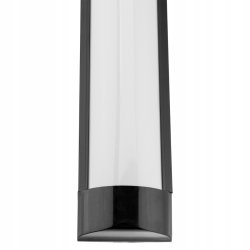 Lampa LED Panel Oprawa Natynkowa long Czarna 120cm 36W 4000K Neutralna