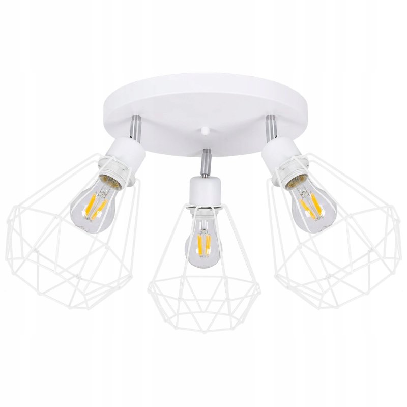 LAMPA plafon SUFITOWA ŻYRANDOL loft BRYLANT DRUT