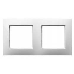 RAMKA PODWÓJNA do systemu OSPEL ARIA R-2 BIAŁA