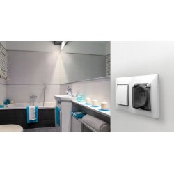 RAMKA PODWÓJNA do systemu OSPEL ARIA R-2 BIAŁA