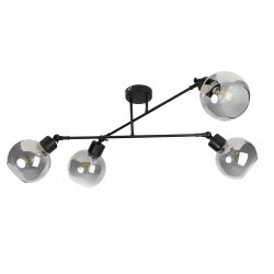 LAMPA sufitowa żyrandol regulowany LOFT ruch 4 E27