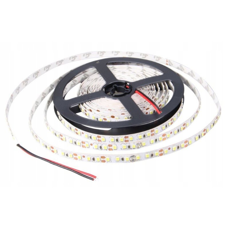 MOCNA 12V 16W/m Taśma LED PREMIUM 2835 600 IP20 5m