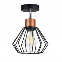 LAMPA KINKIET ŚCIENNY regulowany loft BRYLANT drut