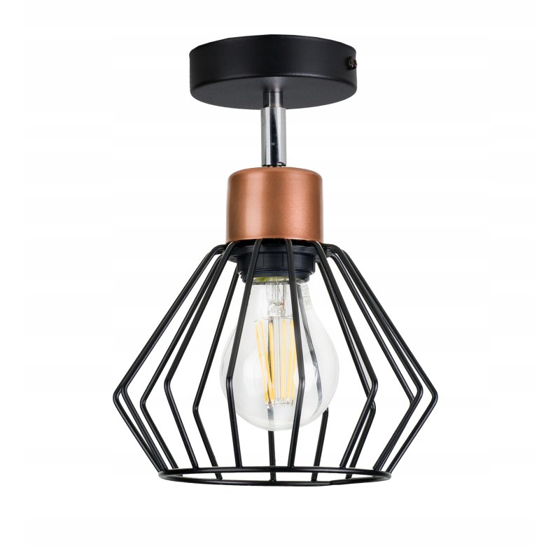 LAMPA KINKIET ŚCIENNY regulowany loft BRYLANT drut