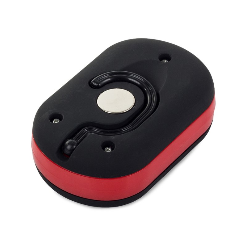 Latarka LED robocza lampa warsztatowa na magnes + wieszak 27 led