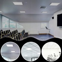 PANEL LED 40W 60x60 KASETON PLAFON LAMPA SUFITOWA amstrong 595 NEUTRAL PCV