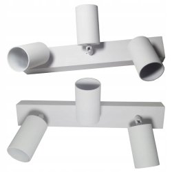 LAMPA sufit KINKIET ŚCIENNY regulowany SPOT 3 GU10