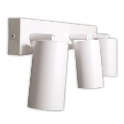 LAMPA sufit KINKIET ŚCIENNY regulowany SPOT 3 GU10