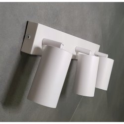 LAMPA sufit KINKIET ŚCIENNY regulowany SPOT 3 GU10