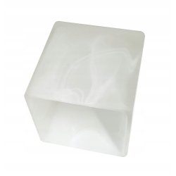 LAMPA KINKIET ścienny stały loft Klosz SZKLANY