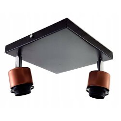 LAMPA PLAFON ŻYRANDOL ruchomy loft drut SPRĘŻYNA 2