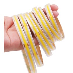 1mb TAŚMA LED COB 48V 8W IP67 NEON PRO linia ZIMNA termococon wodoodporna