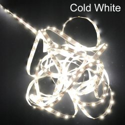 Taśma LED SMD 24V 4,8W /mb 60diod/m IP20 barwa biała ZIMNA 1mb