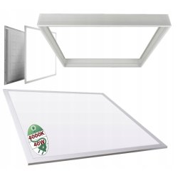 Panel NATYNKOWY LED 40W 60x60 KASETON PLAFON LAMPA SUFITOWA NEUTRALNA PCV