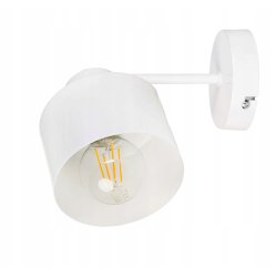 LAMPA KINKIET E27 ścienny stały loft metal KUBEK