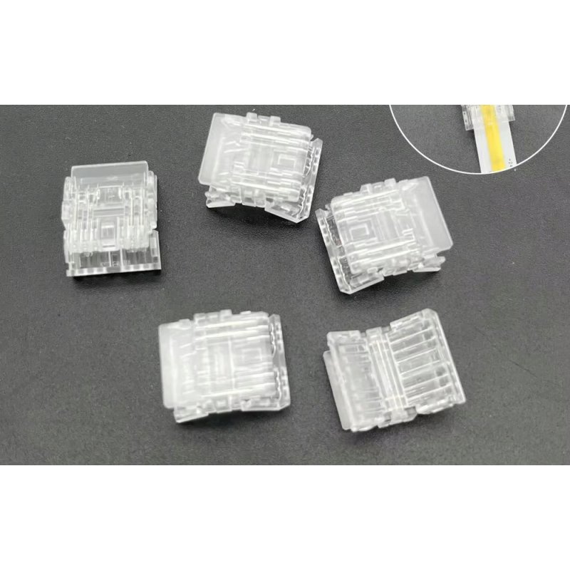 2x Złączka do taśm LED COB CCT multiwhite IP20 10mm łącznik prosty na 3 PIN