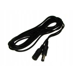 Przedłużacz DC Wtyk/Gniazdo 2,1/5,5 1,5m taśm LED