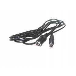 Przedłużacz DC Wtyk/Gniazdo 2,1/5,5 1,5m taśm LED