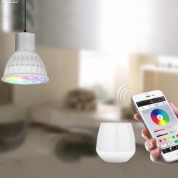 Żarówka LED MiLight FUT103 GU10 4W RGB+CCT smart strefowa Sterownaie RF