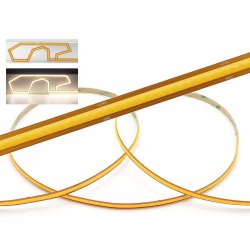 Taśma LED COB 24V 12W 8mm 528 d/m Neon NW 4000K 1m z rolki 30m cięty co 1mm