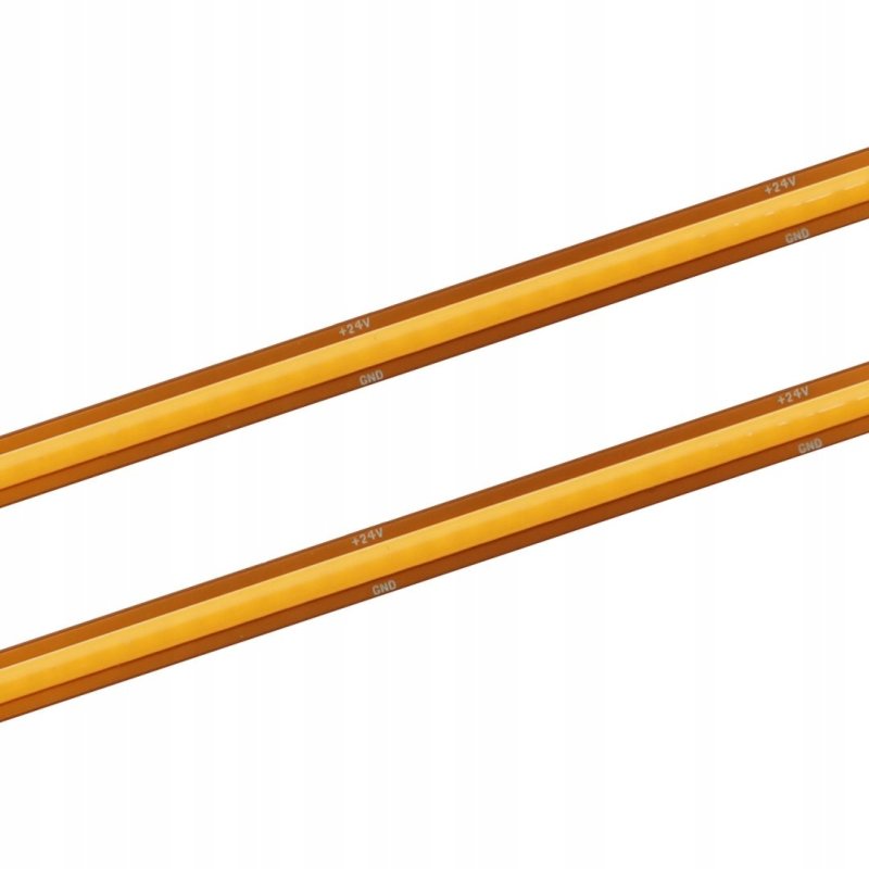 Taśma LED COB 24V 12W 8mm 528 d/m Neon NW 4000K 1m z rolki 30m cięty co 1mm