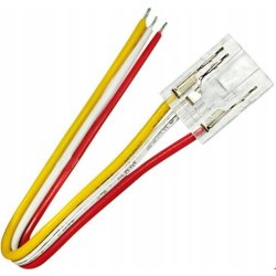 2x Złączka LED MONO CCT COB DIGITAL taśm cyfrowych 3 PIN 10mm łącznik kabel