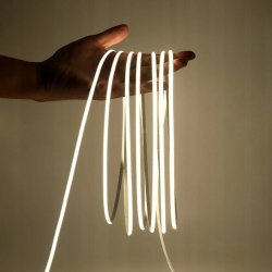 Taśma LED COB wąska 5mm 24V 600 diod/m 12W/mb linia neon mutiwhite CCT 5m