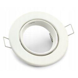 OPRAWA HALOGENOWA LED RUCHOMA BIAŁA + GNIAZDO GU10