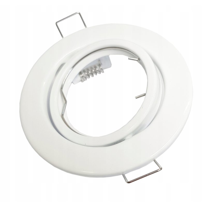 OPRAWA HALOGENOWA LED RUCHOMA BIAŁA + GNIAZDO GU10