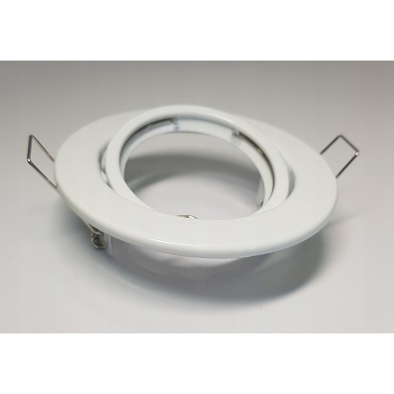 OPRAWA HALOGENOWA LED RUCHOMA BIAŁA + GNIAZDO GU10