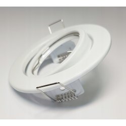 OPRAWA HALOGENOWA LED RUCHOMA BIAŁA + GNIAZDO GU10