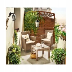 Lampa OGRODOWA Kinkiet ZEWNĘTRZNA LED E27 Latarnia