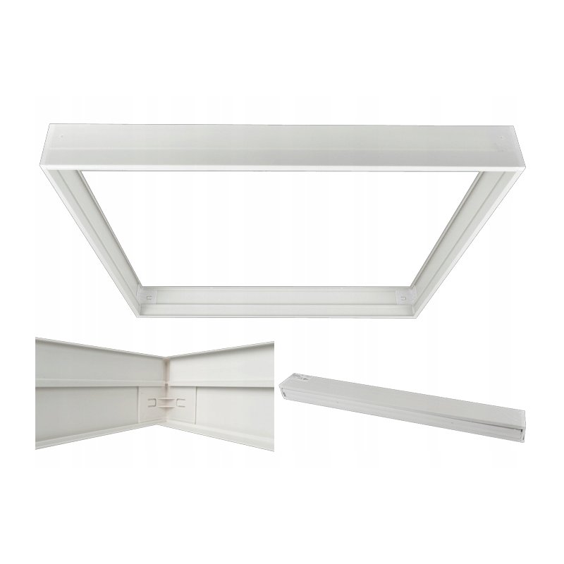 RAMKA RAMA NATYNKOWA montażowa DO PANELA amstrong kaseton LED 60x60 PCV